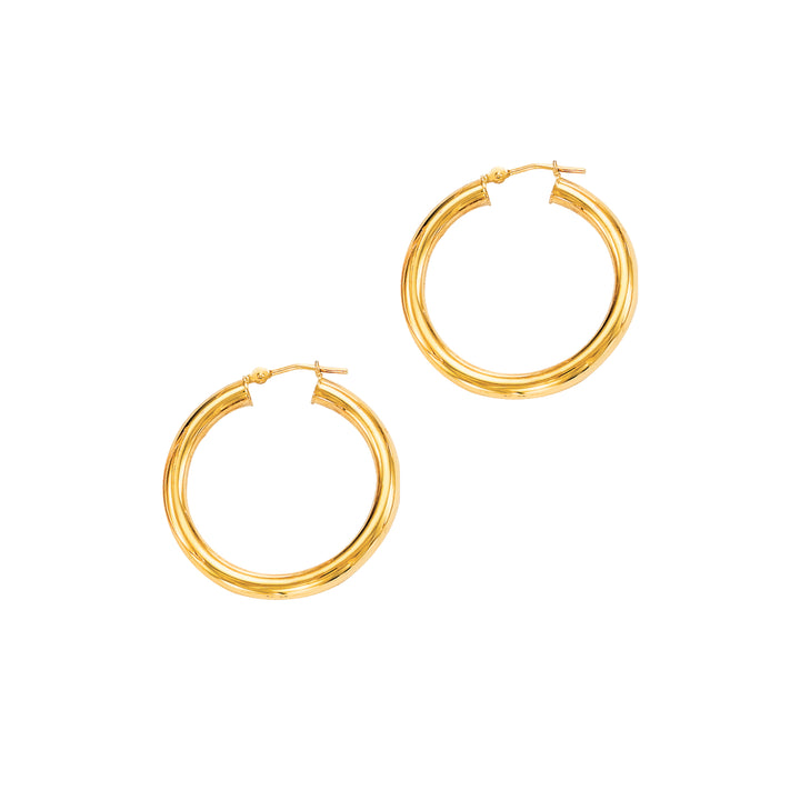 Aros Argolla Oro 14K 15 x 2 MM