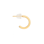Aros Mini Huggies Chunky Oro 18K | 9.5 mm