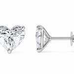 Aros de Diamantes Corazón de Laboratorio | PRE-ORDER