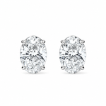 Aros de Diamantes Ovales de Laboratorio | PRE-ORDER