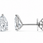 Aros de Diamantes Pera de Laboratorio | PRE-ORDER