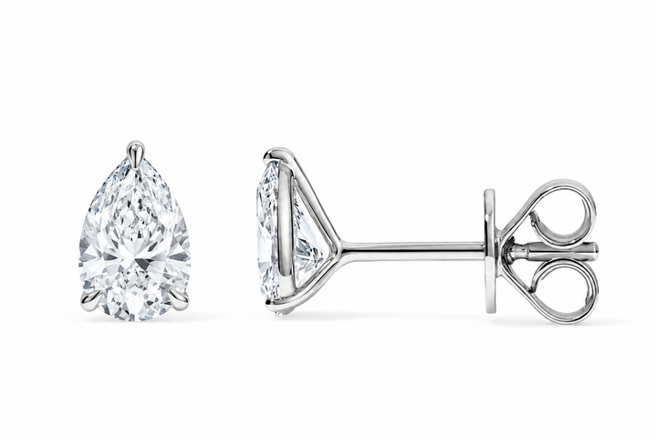Aros de Diamantes Pera de Laboratorio | PRE-ORDER