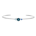 Pulsera Cuff Azul Pacífico