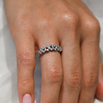 Anillo de diamantes Cluster