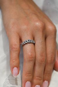 Anillo de diamantes Cluster