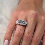 Anillo de Diamantes Tres Piedras Valeria