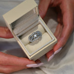 Anillo de Diamantes Tres Piedras Valeria