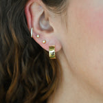 Aros Argolla Anchos Luxe