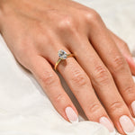 Anillo de Compromiso Solitario Valentina