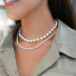 Collar Perla Orgánico 18K
