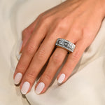 Anillo de Diamantes Jaqueline Bicolor KNS