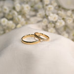 Argollas de Matrimonio Slim Channel Setting