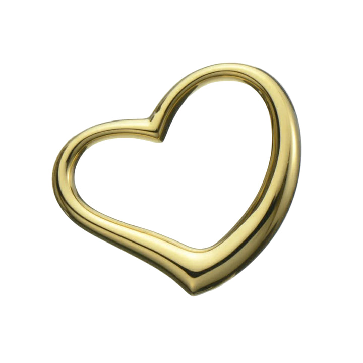 Colgante Corazón Orgánico 18K