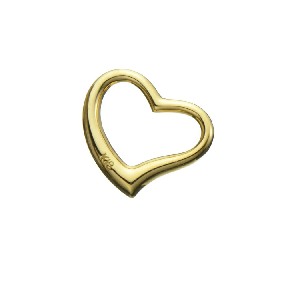 Colgante Corazón Orgánico 18K
