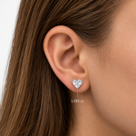 Aros de Diamantes Corazón de Laboratorio | PRE-ORDER
