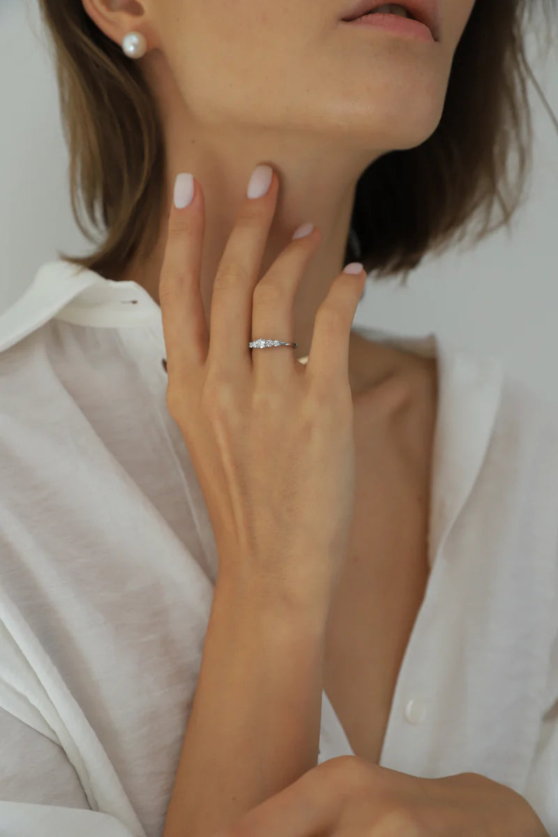 Konsens Anillos De Solitarios Diamantes Compromiso Santiago KONSENS