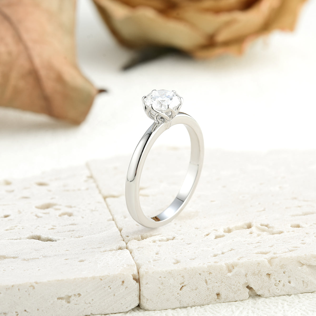 Anillo de Compromiso Flor de Amor