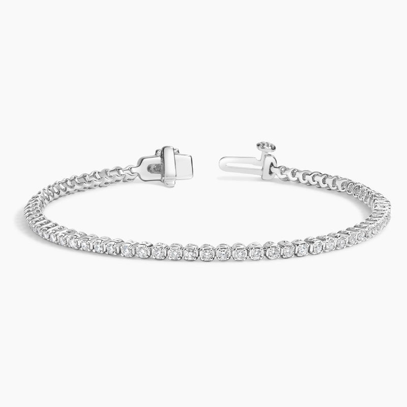 Pulsera Tennis de Diamantes Lab Created 1 CT