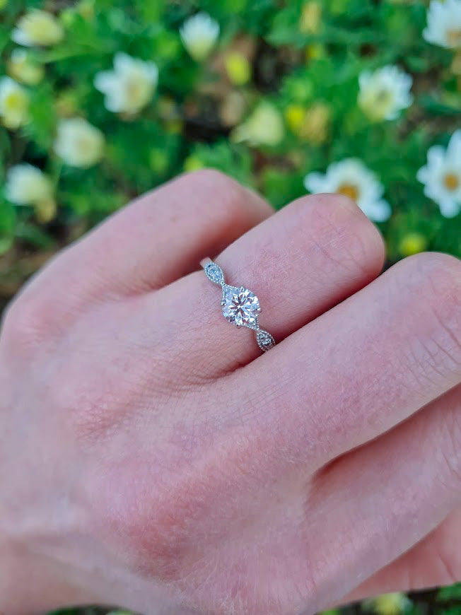 Anillo de Compromiso Vintage Edwardian