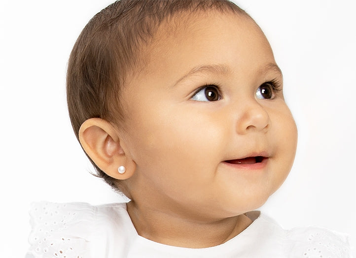encuesta Cincuenta Mariscos Pendientes De Aro De Oro Para Bebés | Joyería De Aros De Bebé – KONSENS