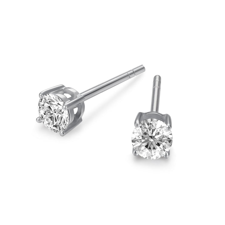 Aros clásicos de Diamantes 0.40 CT Total