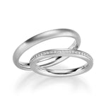 Argollas de Matrimonio Slim Channel Setting