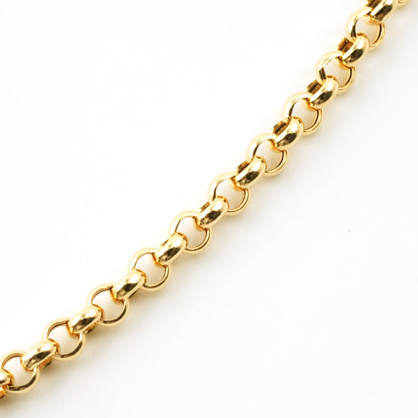 Cadena Rollo 1.9MM Oro 18k