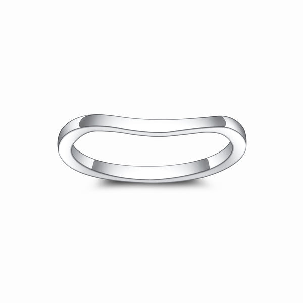 Anillo de Matrimonio Petite Curvo