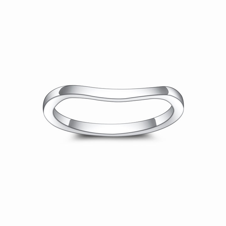 Anillo de Matrimonio Petite Curvo