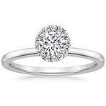Anillo de compromiso Halo Sienna