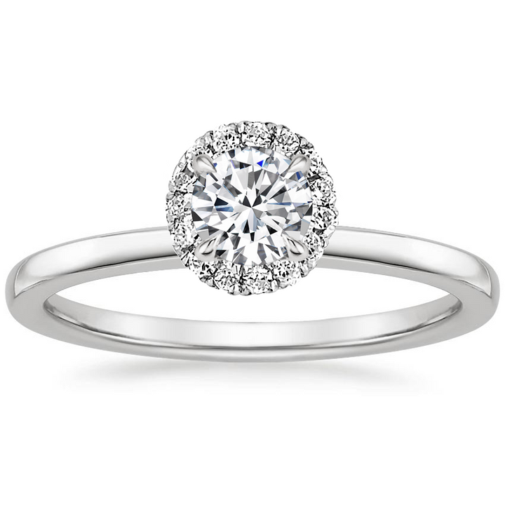 Anillo de compromiso Halo Sienna