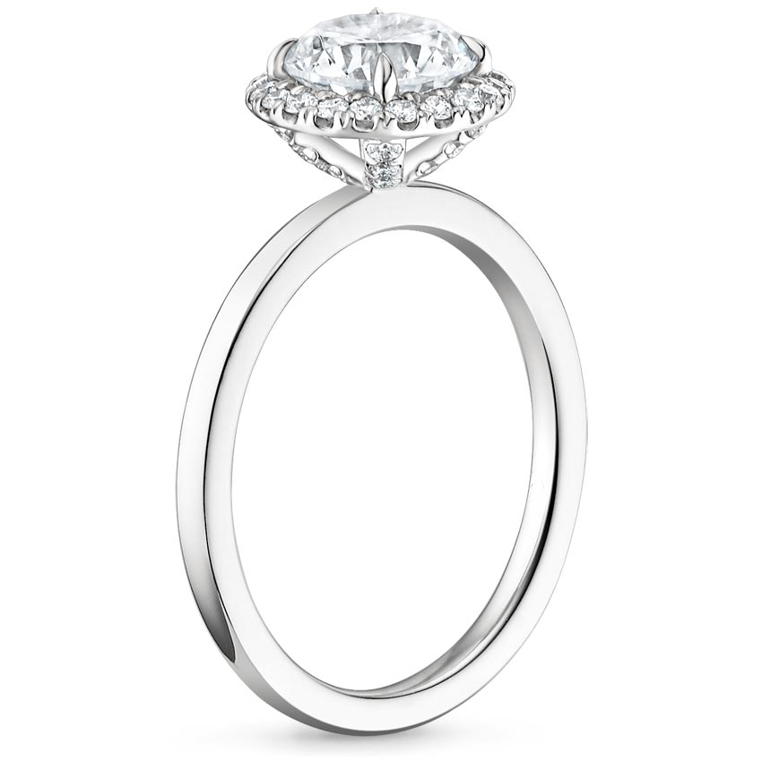 Anillo de compromiso Halo Sienna