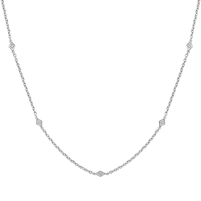 Collar de Diamantes Hebra Marquesa