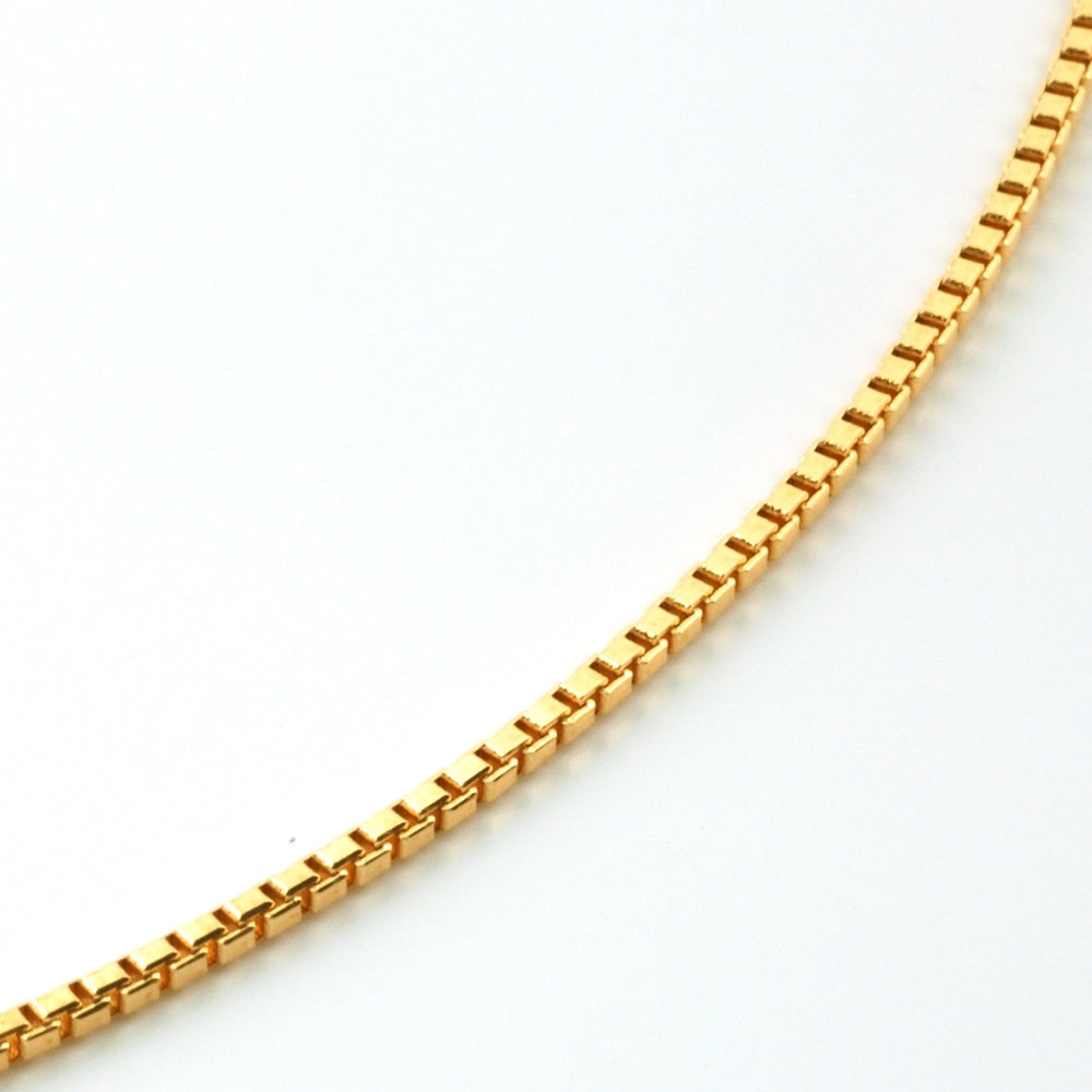 Cadena Box 0.5 MM Oro 18k