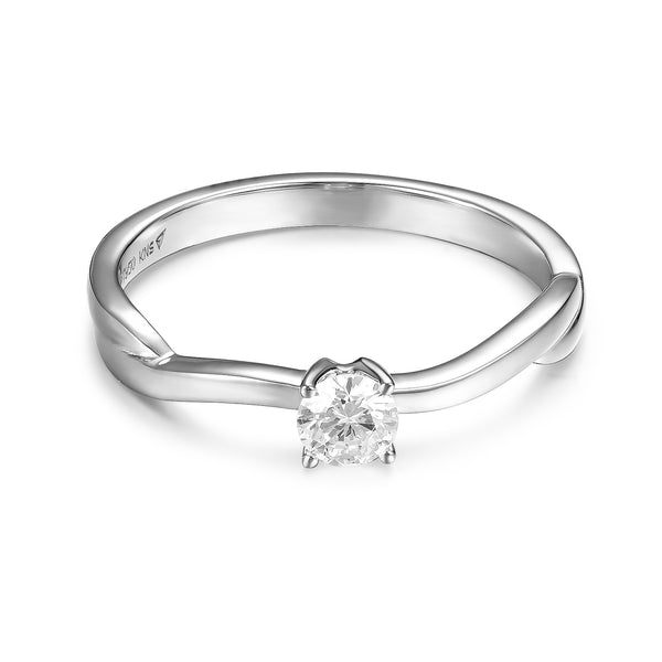 Anillo de Compromiso Solitario Nature