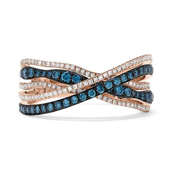 Anillo de Diamante Bella Blue