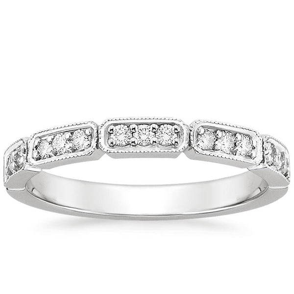 Anillo de Diamantes Deco