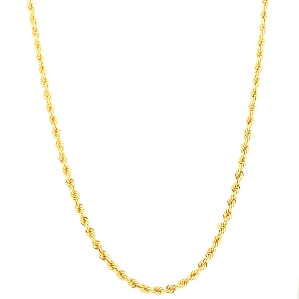 Collar Turbillon 2 MM Oro 18k