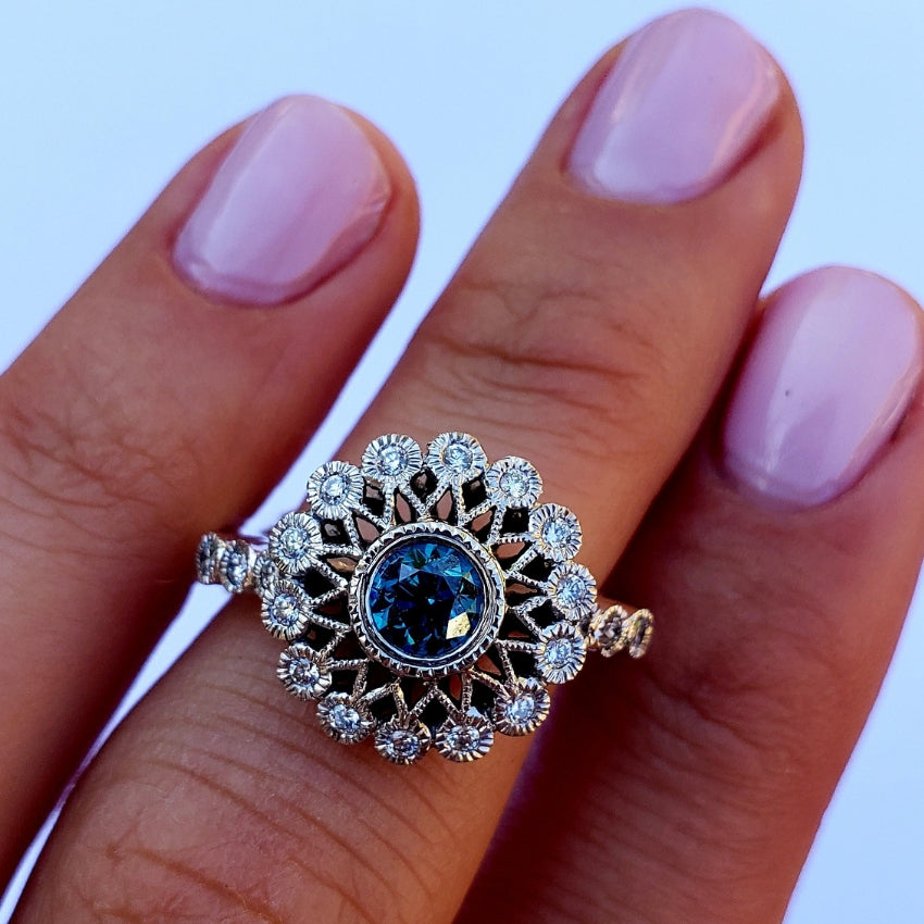 Vintage Diamante Azul - KONSENS